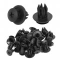 Uxcell 24pcs Bumper Wheel Arch Plastic Rivet Clip 10mm