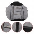 Autokay Perforated Seat Cover For Ford F250 F350 Super Duty Lariat Xlt 2004 2005 Black Driver And Passenger Side Bottom Top