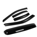 Altima L30 4dr 4pcs Window Deflector Rain Guard 38 Inches Sun Roof Visor Dark Smoke 