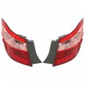 Labwork 1 Pair Of Left And Right Tail Lights Replacement For Toyota Corolla Sedan 2017-2019 Brake Light Outer Red Lens