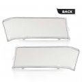 G-plus Headlights Assembly Bumper Lights Cover Compatible With Chevy Colorado Gmc Canyon 2004-2012 19328954 19328955 Clear