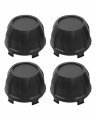 4 Pcs Wheel Center Hub Cap Covers Fit For Kawasaki Teryx Krx 1000 2020-2022 Dust Tire Caps Replace 11065-1341 