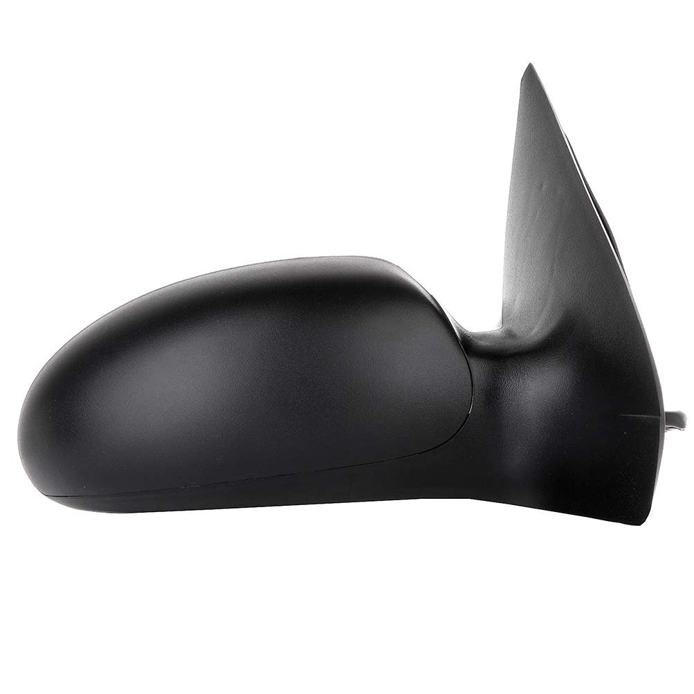 Black Right Side Mirror Fit For 2000-2007 Ford Focus Textured Glass Non-folding Non-heated