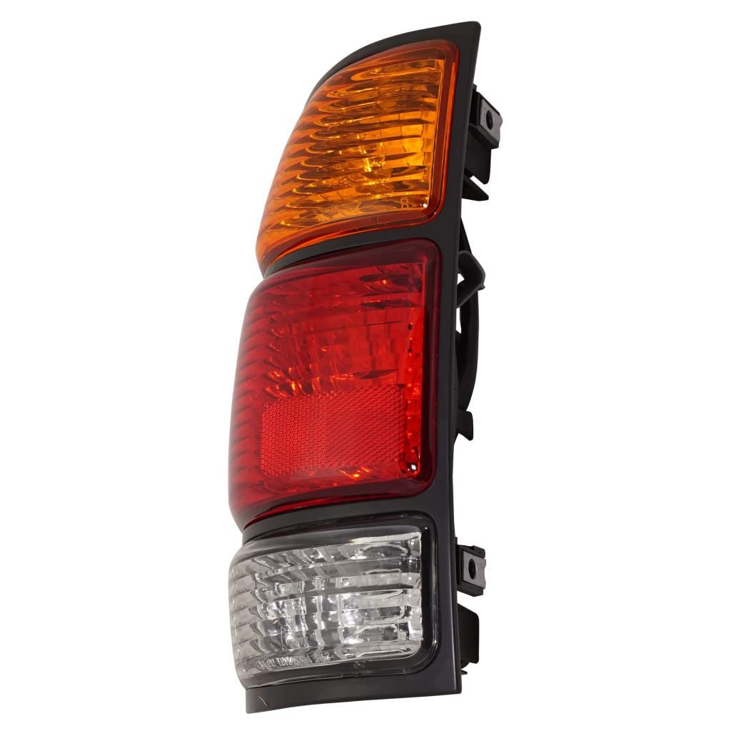 Tail Light Assembly Driver Side For 2000 2006 Toyota Tundra Includes Bulbs To2800129 81560 0c010 Halogen Amber Clear And Red