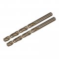 Uxcell 2pcs 8 4mm Drilling Dia Straight Shank High-speed Steel Cobalt Metric Twist Drill Bit Rotary Tool