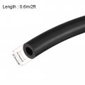 Uxcell 1 2 Inch Id Fuel Line Hose 7 8 Od 2ft Black Oil For Small Engines