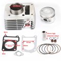 Topteng Motorcycle Cylinder Piston Kit Rings Top End Set Fits For Yamaha Ttr 125 Tt-r Le 2000 2001 2002 2003 2004 2005