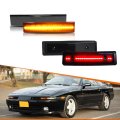 Adiil 4pcs Full Led Front Rear Bumper Side Marker Light Kit For 1986-1989 Toyota Celica Replace Sidemarker Lamps Celica F R 