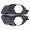 Motoku Front Driver And Passenger Side Fog Light Cover Bezel For Ram Cv Dodge Grand Caravan 2011-2020