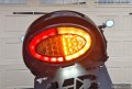 Motodynamic Integrated Sequential Led Tail Lights Clear Lens For Kawasaki Z900rs 2018-2024 Z650rs 2022-2023