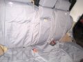 Waterproof Rear Seat Covers Set For Discovery 2 1998 2004 Grey Polyester With Pvc Backing Da2801grey