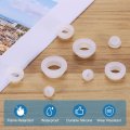 15pcs Rubber Grommets 20mm Drill Hole 16mm Id Top Hat Grommet Silicone Plug Gasket Wires Protection For Wiring Automotive Clear