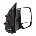 Ocpty Passenger Side Manual Folding Non-heated Mirror Compatible With 2003-2013 Ford E-150 E-250 2004-2013 E-350 Super Duty For