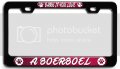 Bark If You Love A Boerboel Dogs Pets Bl 3d Metal License Plate Frame Auto Suv Truck Tag Holder M29 