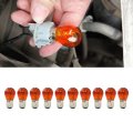 Usonline911 10x 1157 P21 1157na 3500k Amber Universal Tail Lamp Turn Signal Parking Reverse Bulb