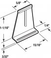 Prime-line L 5677 Spline Channel Pull Tabs Gray 6 Pack
