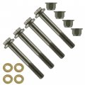 Caltric Trailing Arm Carrier Bolt Nut Washer Kit Compatible With Polaris Rzr Xp 4 Turbo 2016-2021