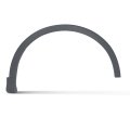 Right Front Fender Flare Wheel Opening Molding Arch Trim For Audi Q3 2019-2024 Passenger Side Au8537188 83a853718agru 