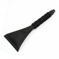 Uxcell 310mm Length Foam Coated Handle Car Windshield Ice Shovel Snow Scraper Black