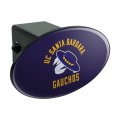 Uc Santa Barbara Gauchos Oval Tow Trailer Hitch Cover Plug Insert