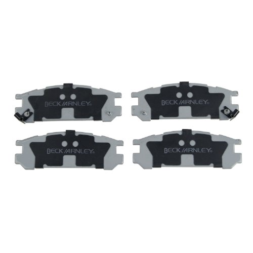 085-1378 Premium Asm Rear Ceramic Brake Pads Vehicle Specific Fit With Bonded Shims And Precision Cut Edges