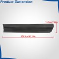 Black Front Left Lower Side Door Molding Trim Replacement For Rx 2016-2022 75072-0e100