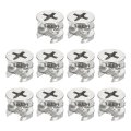 Cam Lock Nut For Furniture 10pcs 12x10mm Joint Connector Locking Nuts Connecting Fittings