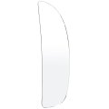 Tow Mirror Glass Left Side Upper Flat And Lower Convex