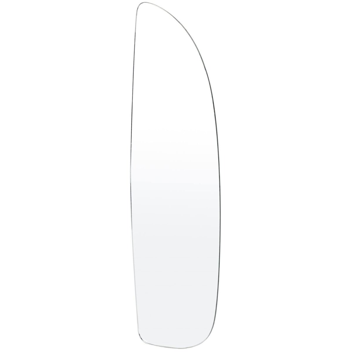 Tow Mirror Glass Left Side Upper Flat And Lower Convex