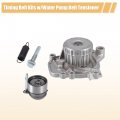 X Autohaux 1 Set Timing Belt With Water Pump For Honda Civic Dx Lx 7l668cc L4 Gas Sohc Ex 1 1668cc Sohhaux 1 Set Timing Belt