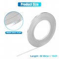 X Autohaux 0 2 Width 164ft Decorative Strips Waterproof Reflective Tape Sticker Warning Silver Tone For Car Motorcycle