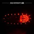 Amerilite Led Taillights Black For 1999-2005 Mazda Miata Passenger And Driver Side