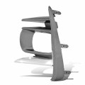 To1038215 Front Fog Light Bezel Compatible With Toyota Sienna Limited 2018-2020 Driver Left Side Smooth Chrome Silver