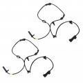 Abs Wheel Speed Sensor Set Front 2 Piece Mechanics Choice For 2018-2020 Buick Regal Tourx With Collision Mitigation Braking 