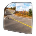 Left Driver Side Heated Mirror Glass For Ford F-150 2015 2016 2017 2018 2019 2020 Replacement L3z17k707l 