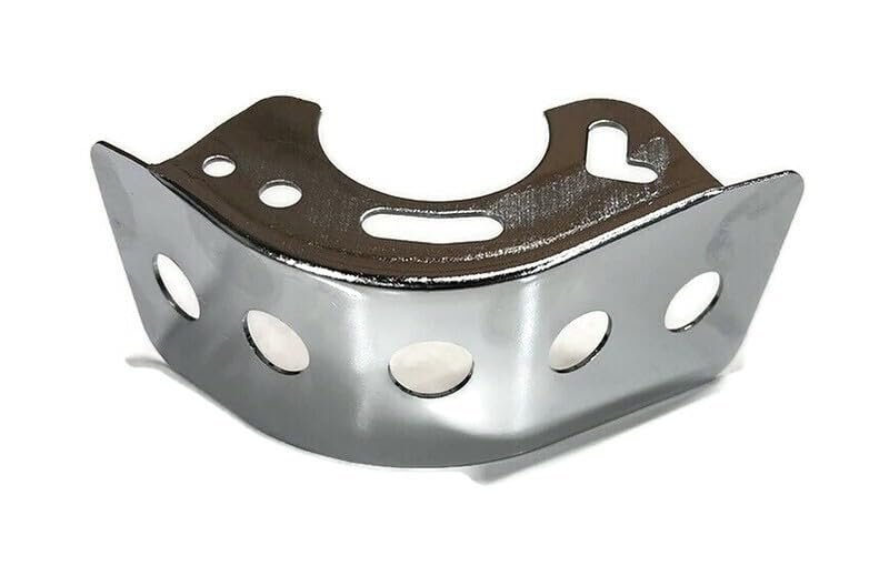 Universal Chrome Chain Guard Deflector For Briggs And Stratton Tecumseh Engine