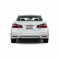 Ipick Image For Honda Accord Red Racing Stripe Black Real Carbon Fiber 50 States License Plate Frame