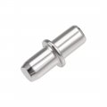 Shelf Bracket Pegs 5x16mm Stainless Steel Cylindrical Shape Holder Support Pins For Cabinet Bookcase 30 Pcs 