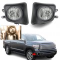 Wflnhb Fog Lights Replacement For 2014-2021 Toyota Tundra Clear Lens 2 Pcs With Switch And Wiring Kit 8121002160 8122002160