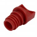 Uxcell 18mm Diameter Male Thread Plastic Oil Breather Cap Red For Air Compressor