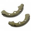 Caltric Front Brake Shoes Compatible With Kawasaki Mule 1000 Kaf450b Kaf450 B 1994 1995 1996 1997