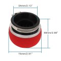54mm Foam Air Filter Sponge Engine Cleaner Replacement For 2 Stroke Motorcycle Pocket Bike Mini Moto Scooter 13 In Caliber