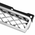 Gm1200590 Factory Style Front Bumper Upper Grill Grille Assembly With Chrome Frame Compatible Chevy Avalanche Suburban 1500