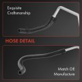 A-premium Power Steering Hose Return Line Assembly Compatible With Cadillac Srx 2004-2009 Sts 2005-2011 3 6l Cooler To