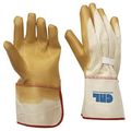 C R Laurence 12 Crl Gauntlet Cuff Smooth Natural Rubber Palm Gloves 