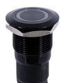 Anti-vandal Led Switch Prewired 25mm Black Housing White 