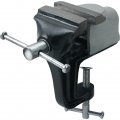 Clamp On Table Vise For Jewelers And Metalworking Bench With 2 5 In Angled Jaws 1 25 Opening Model 723d 