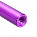 Uxcell 5 Pcs M3x15mm Round Aluminum Standoff Column Spacer Female Purple For Drone Fpv Quadcopter Racing Rc Multirotors Parts