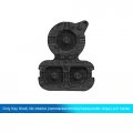 X Autohaux 2pcs 3 Buttons Remote Fob Key Button Pad For Bmw Series 5 7 E38 E39 E36 Z3 Z4 Z8 X3 X5