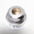 Chromed Billet Oil Fluid Reservoir Caps For 1998-2012 Yamaha Yzf R1 Aluminum Aftermarket Replacement Cover 